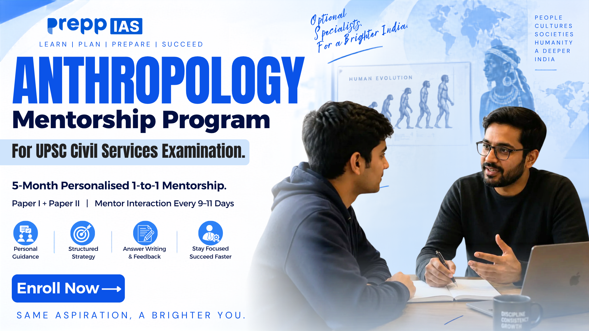Anthropology Mentorship Program for UPSC CSE