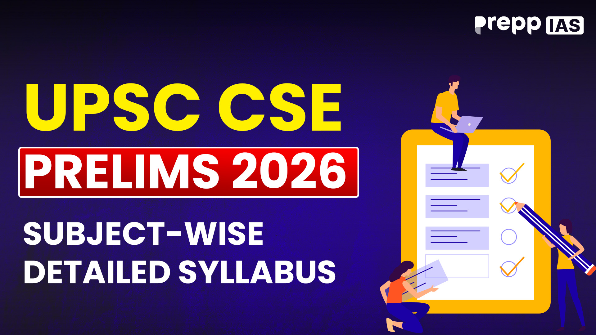UPSC Prelims Syllabus 2026
